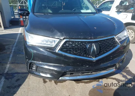 2018 Acura Mdx Advance Pkg из США, поврежденный, VIN 5J8YD4H87JL007568